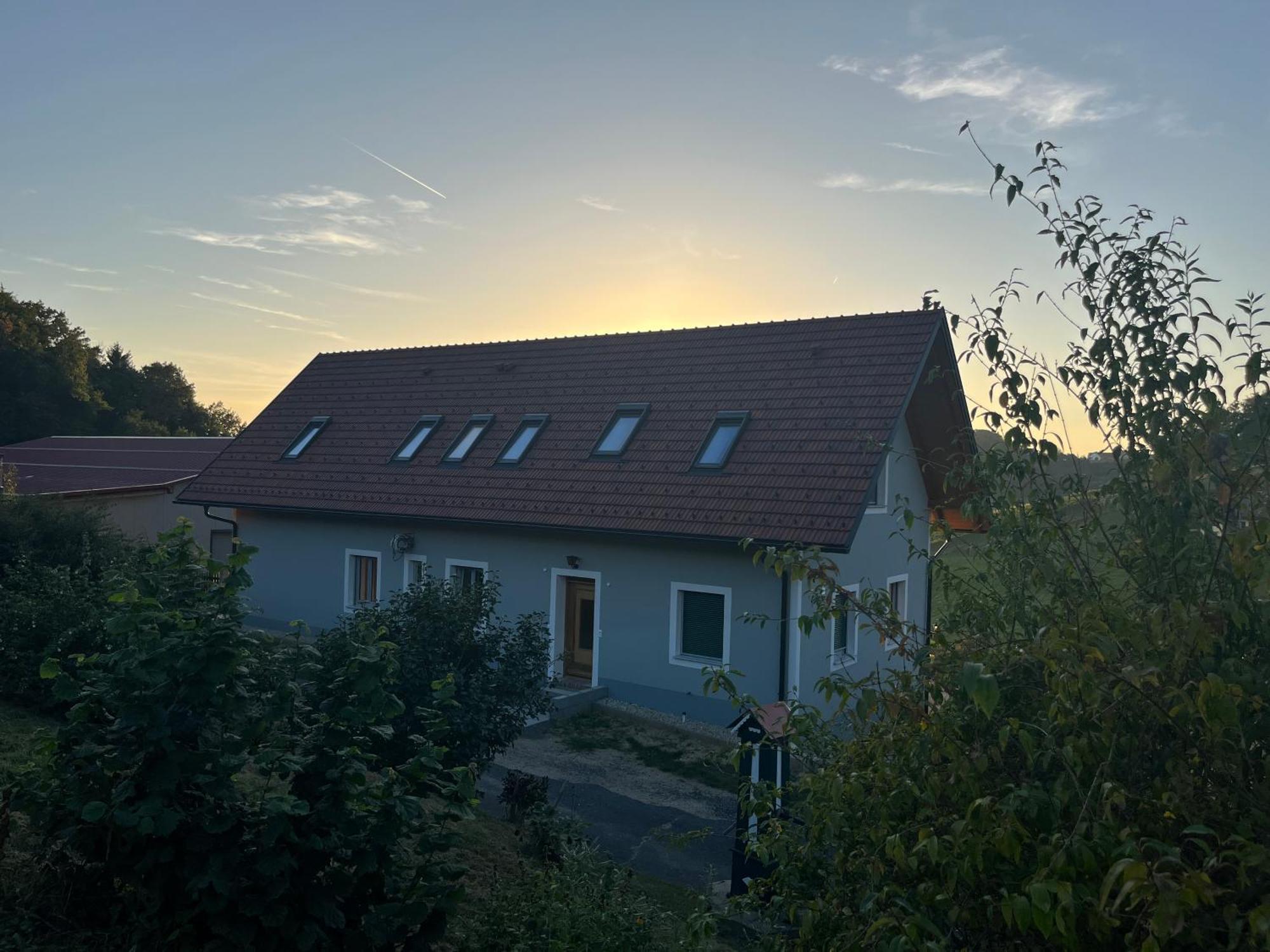 Ferienhaus Am Hof Zotter Riegersburg Exterior foto